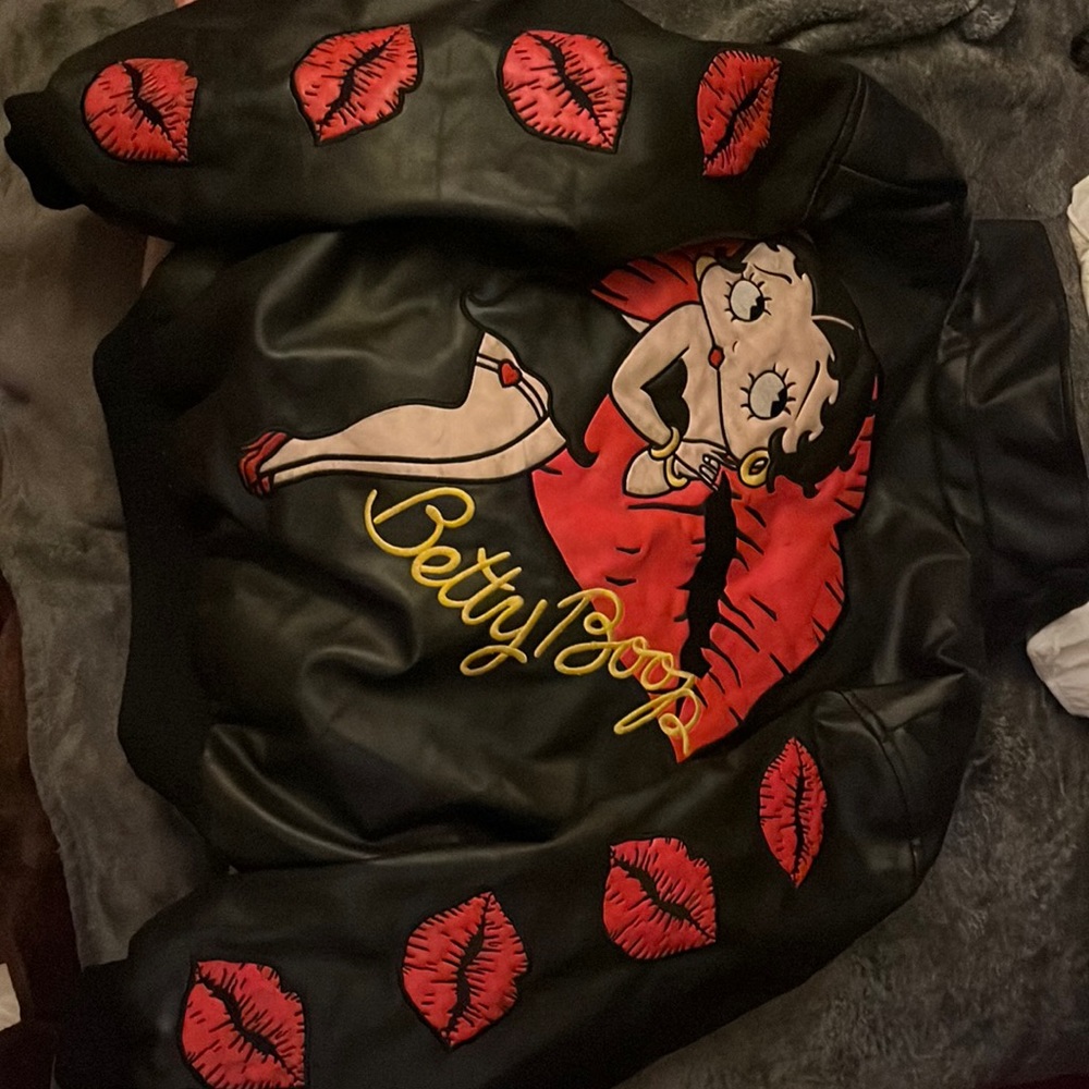 Betty Boop Authentic Leather Jacket